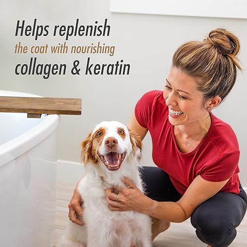 Miniatura 7 de Nature's Miracle One Earth - Aerosol desodorizante sin agua de cáñamo, 8 onzas, fórmula hidratante sin enjuague con aroma a miel para perros de