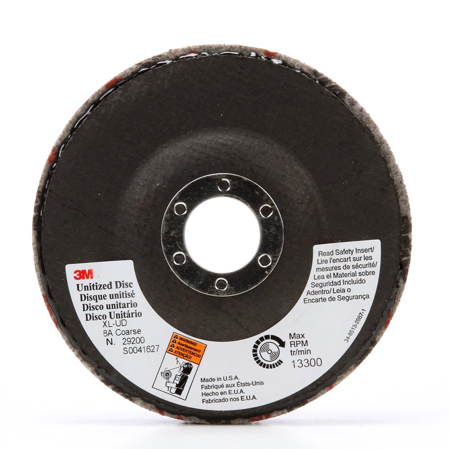 🛒 Crazy Deals Scotch-Brite(TM) EXL Unitized Disc, Aluminum Oxide, 4-1/2 Diameter, 7/8 Arbor, 8A Coarse Grit (Pack of 5)