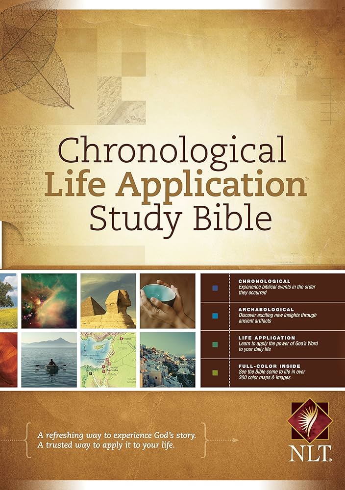 NLT Chronological Life Application Study Bible (Hardcover