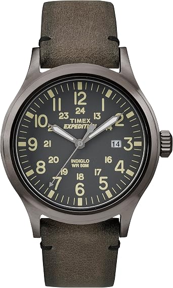 Timex Mens Expedition Scout Analog Watch with Fabric Strap