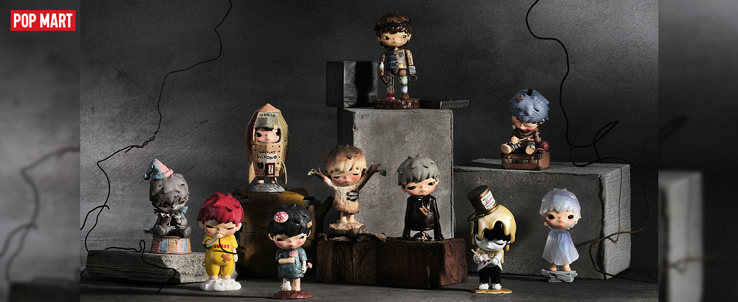 Amazon.com: POP MART HIRONO Reshape Series Figures, 9PCs HIRONO