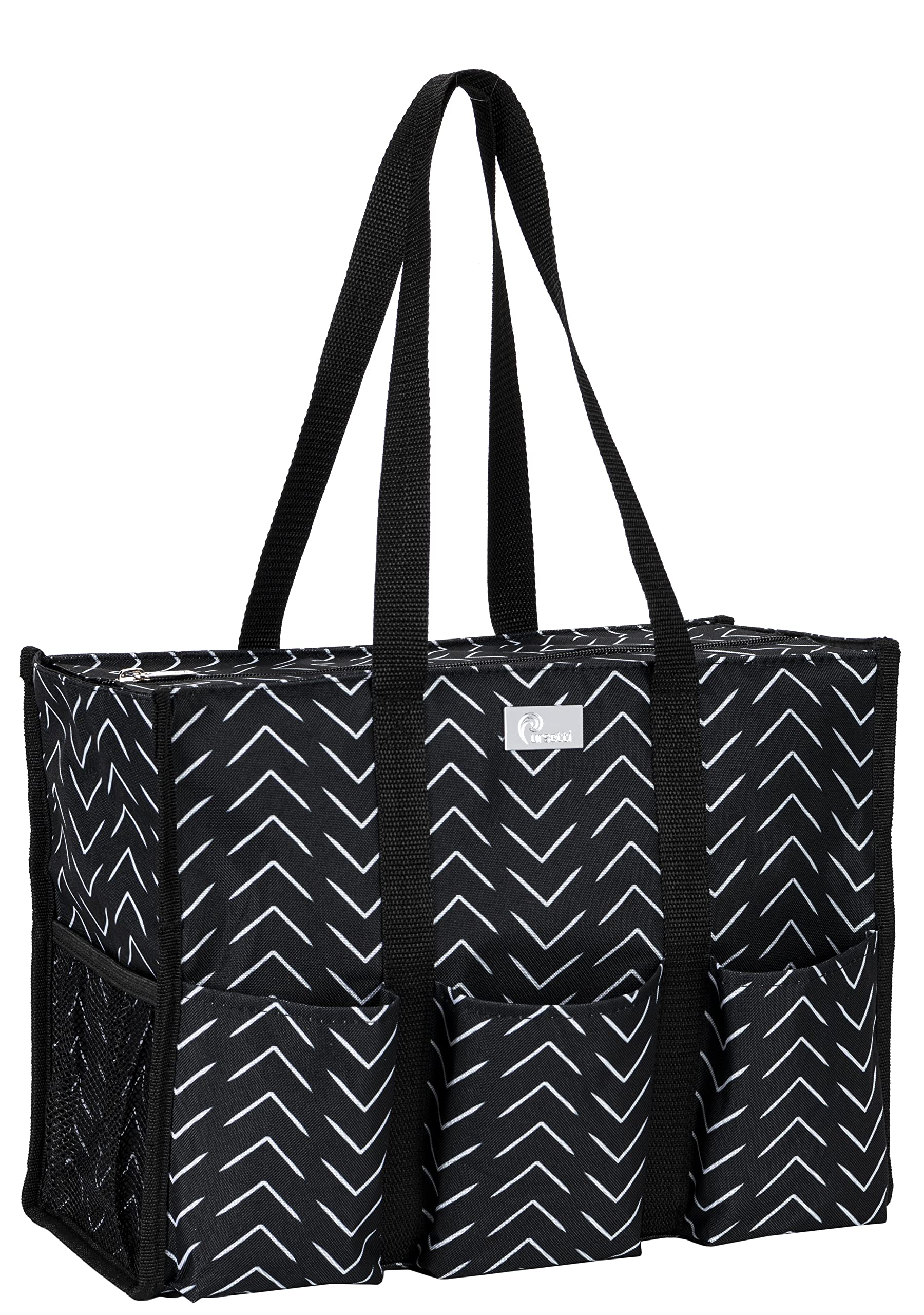 Pursetti Utility Tote with Pockets & Compartments - Perfect Nurse, Teacher & Work Bag