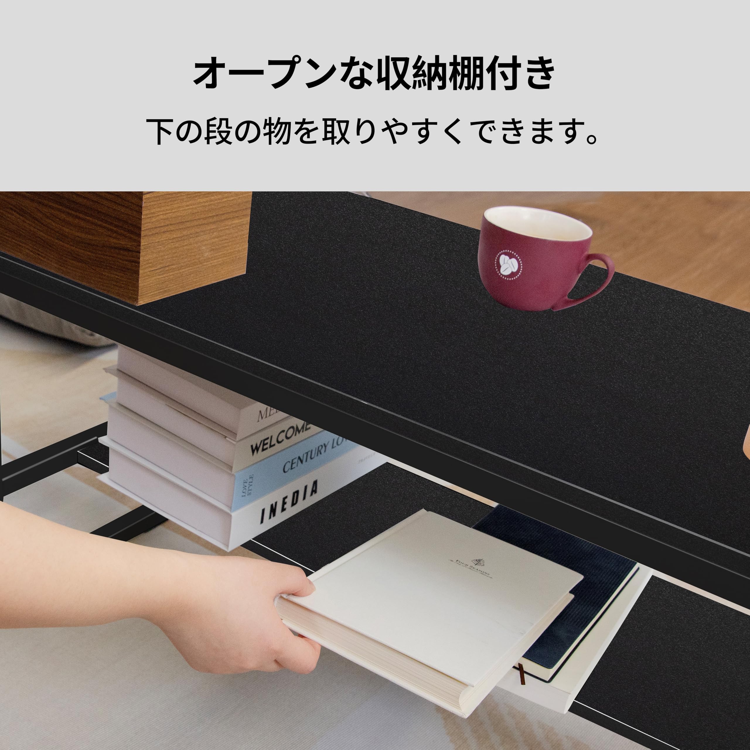 s*輝様 座卓 s*輝様 座卓 高さを2WAYにできるリビングテーブルが新