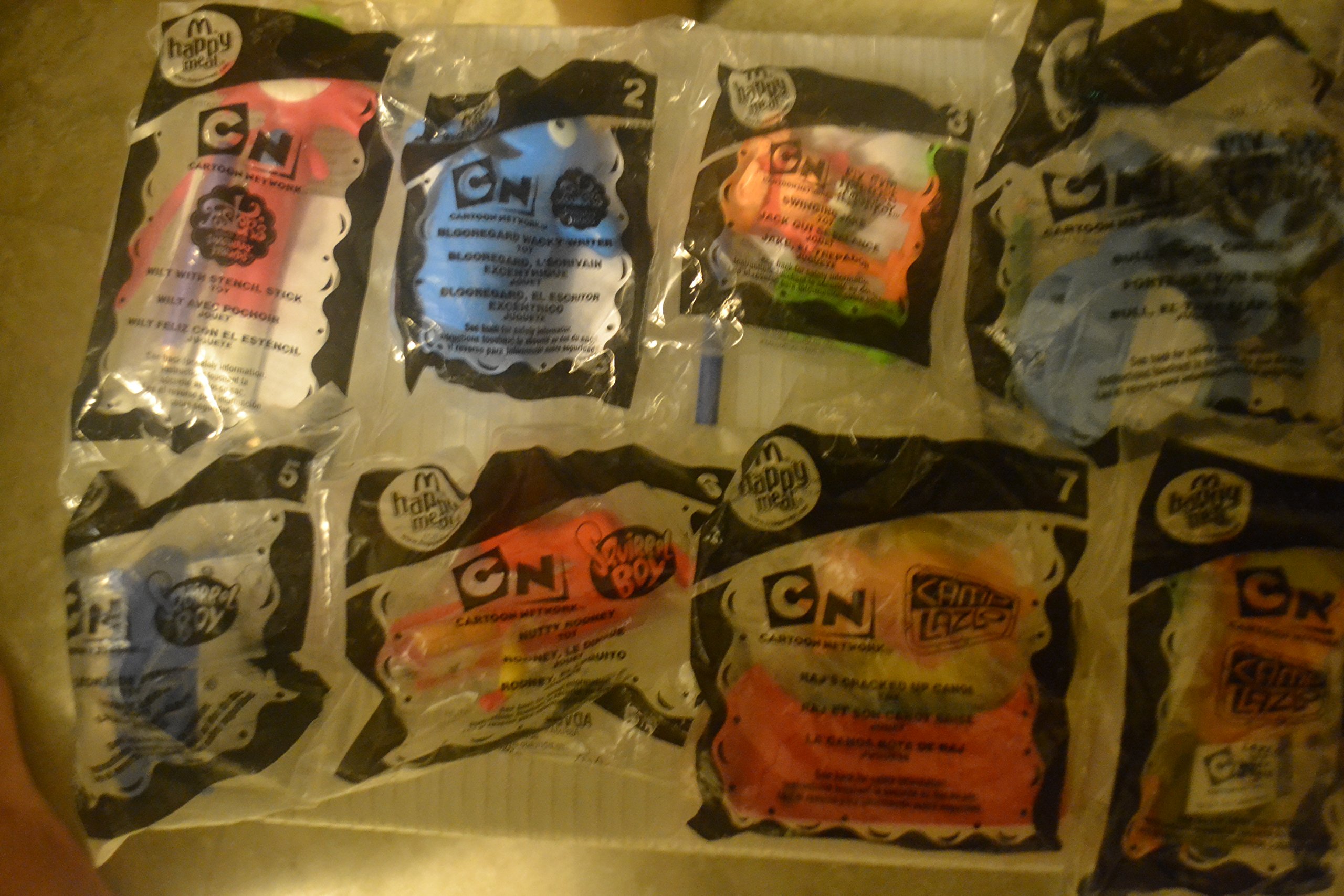 2007 Mcdonalds Cartoon Network Set of 8