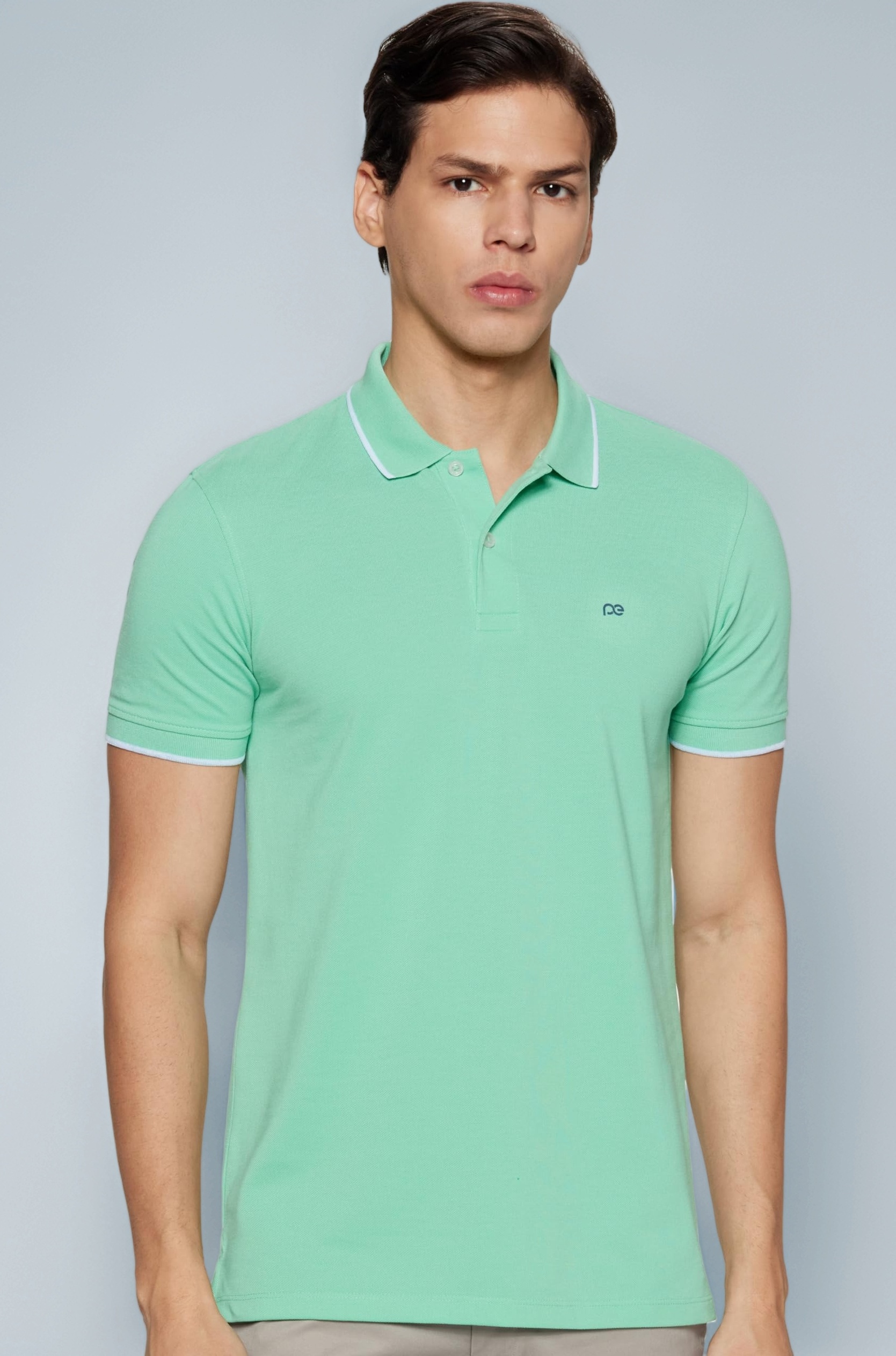 Peter England Men Polo Slim Fit Shirts