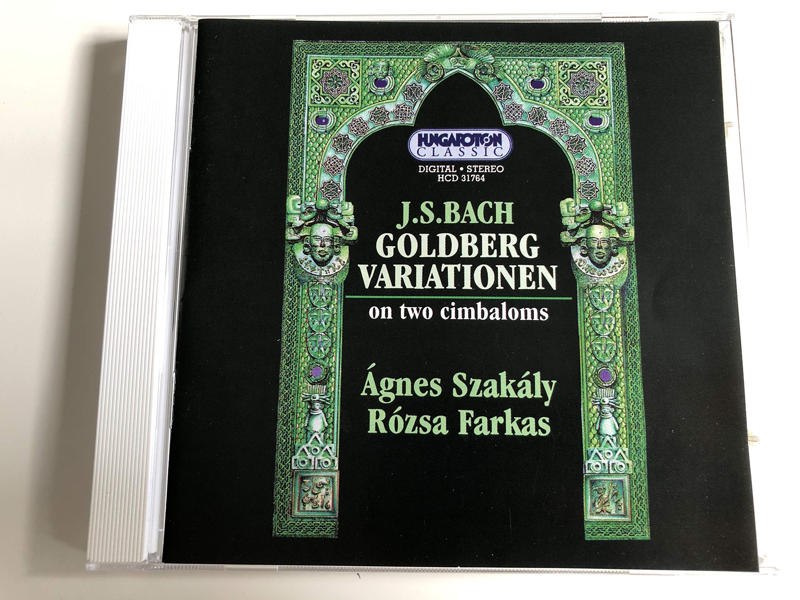 Goldberg Variationen on Two Cimbaloms [Audio CD] Bach, Johann Sebastian and Bach Johann Sebastian