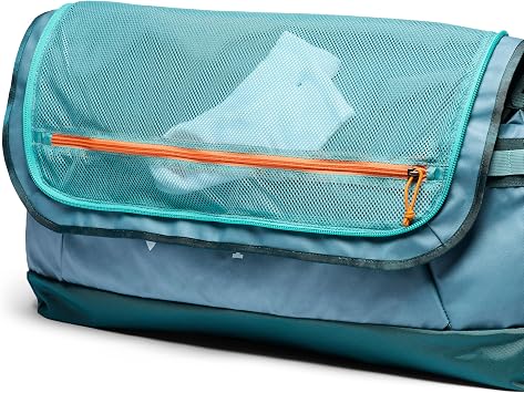 Cotopaxi Allpa 100L Getaway Duffel, Blue Spruce and Abyss