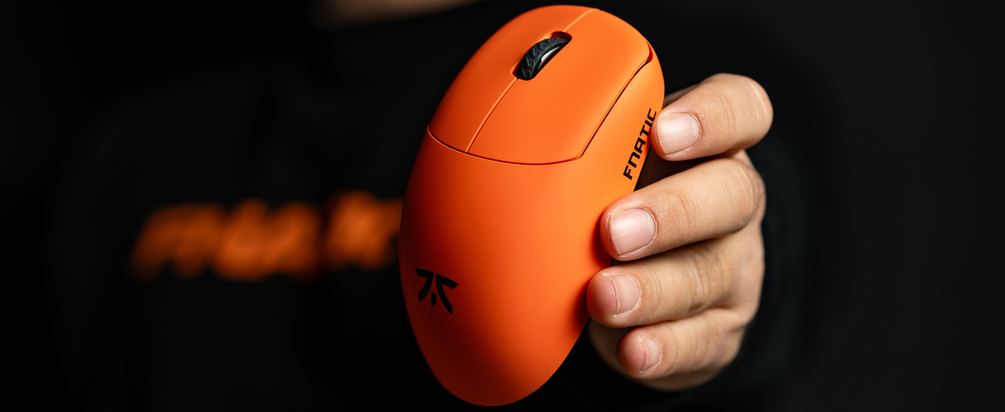 Mouse gamer sem fio Fnatic Lamzu Thorn Pro, edição especial