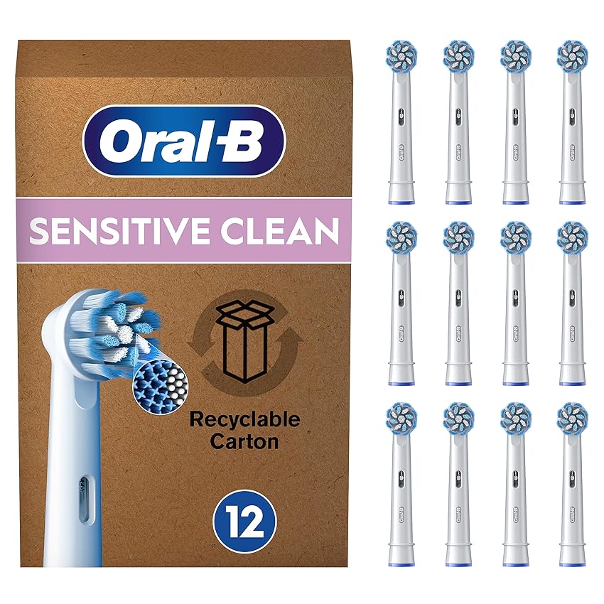 Immagine del prodotto Oral-B Testine di Ricambio Pro Sensitive Clean, 12 Testine, Adatto per Buca delle Lettere