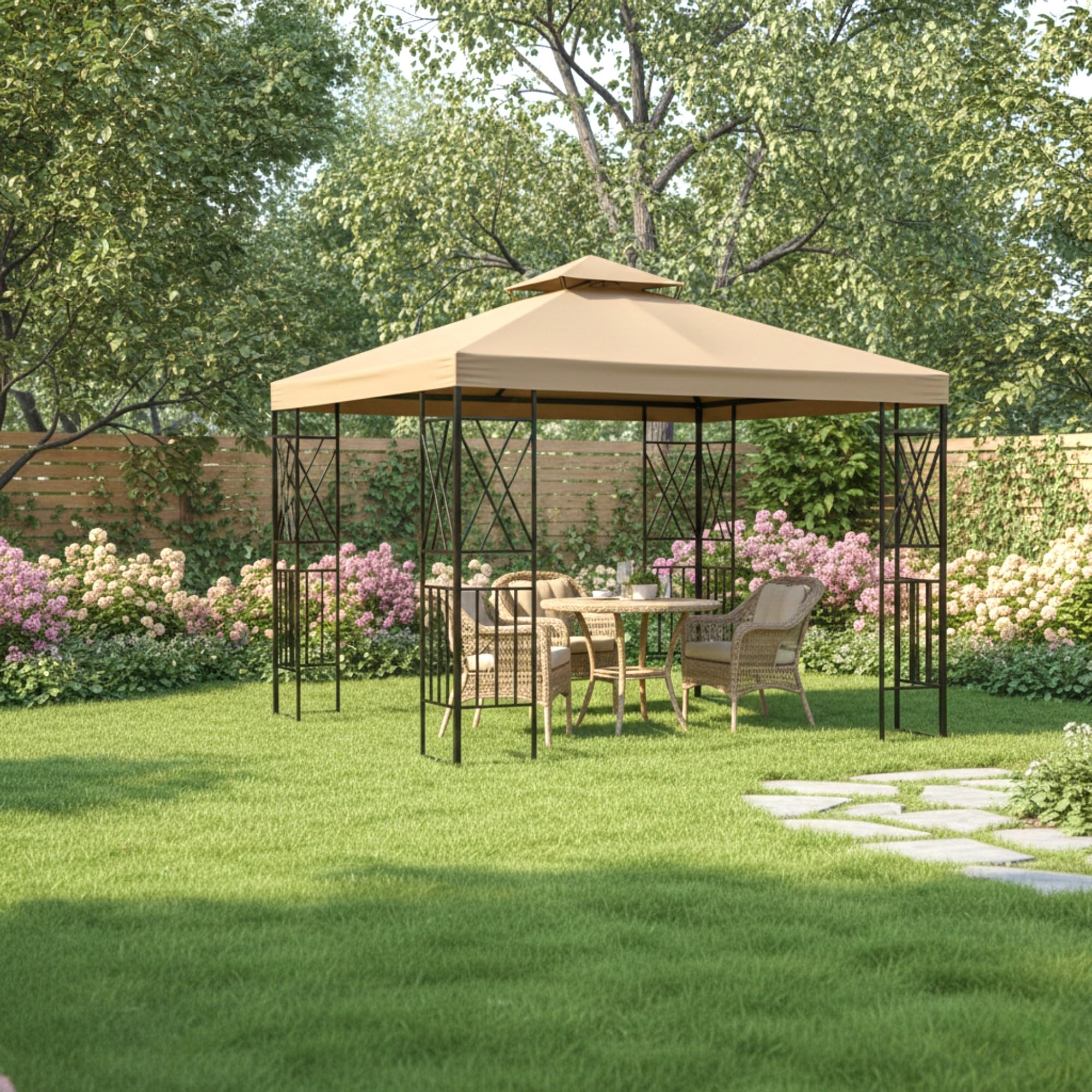 Amazon.com : Garden Winds Durable Replacement Canopy Top Cover