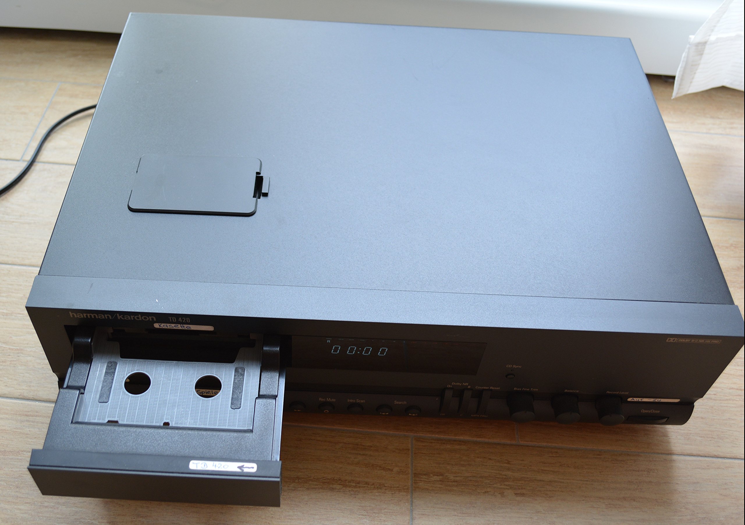 Harman/Kardon TD 420 Kassettendeck schwarz