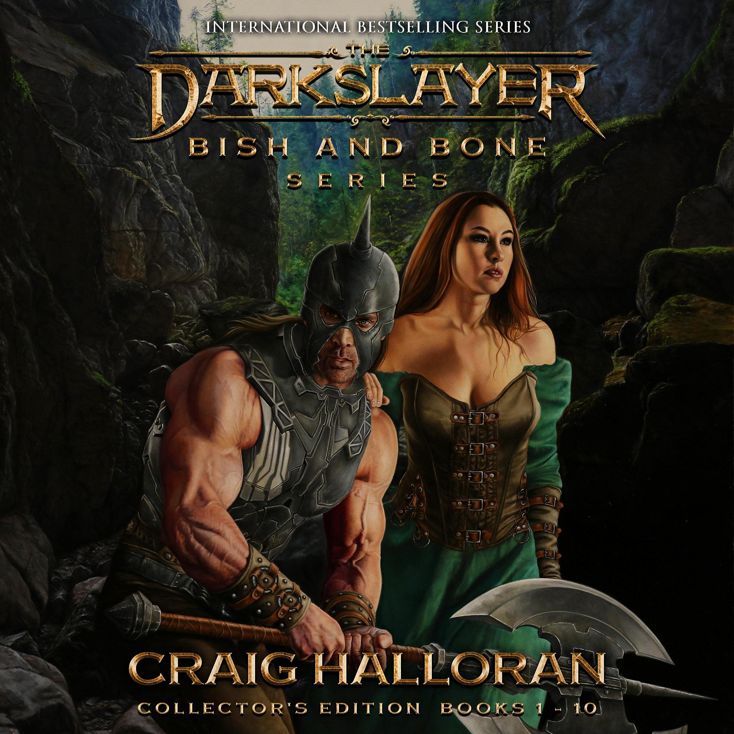 Cover art for The Darkslayer: Bish and Bone Series Collector's Edition, Books 1 to 10