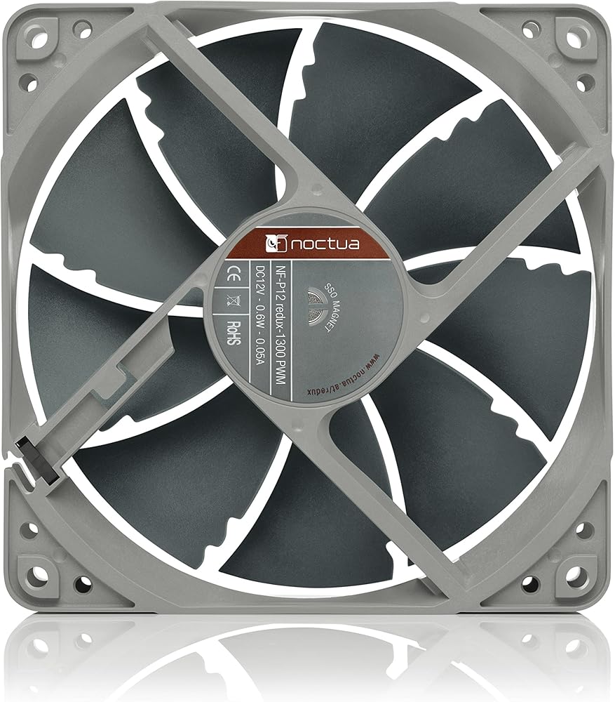 Noctua NF-P12 redux-1300 PWM, Quiet Fan, 4-Pin, 1300 RPM thumbnail 3