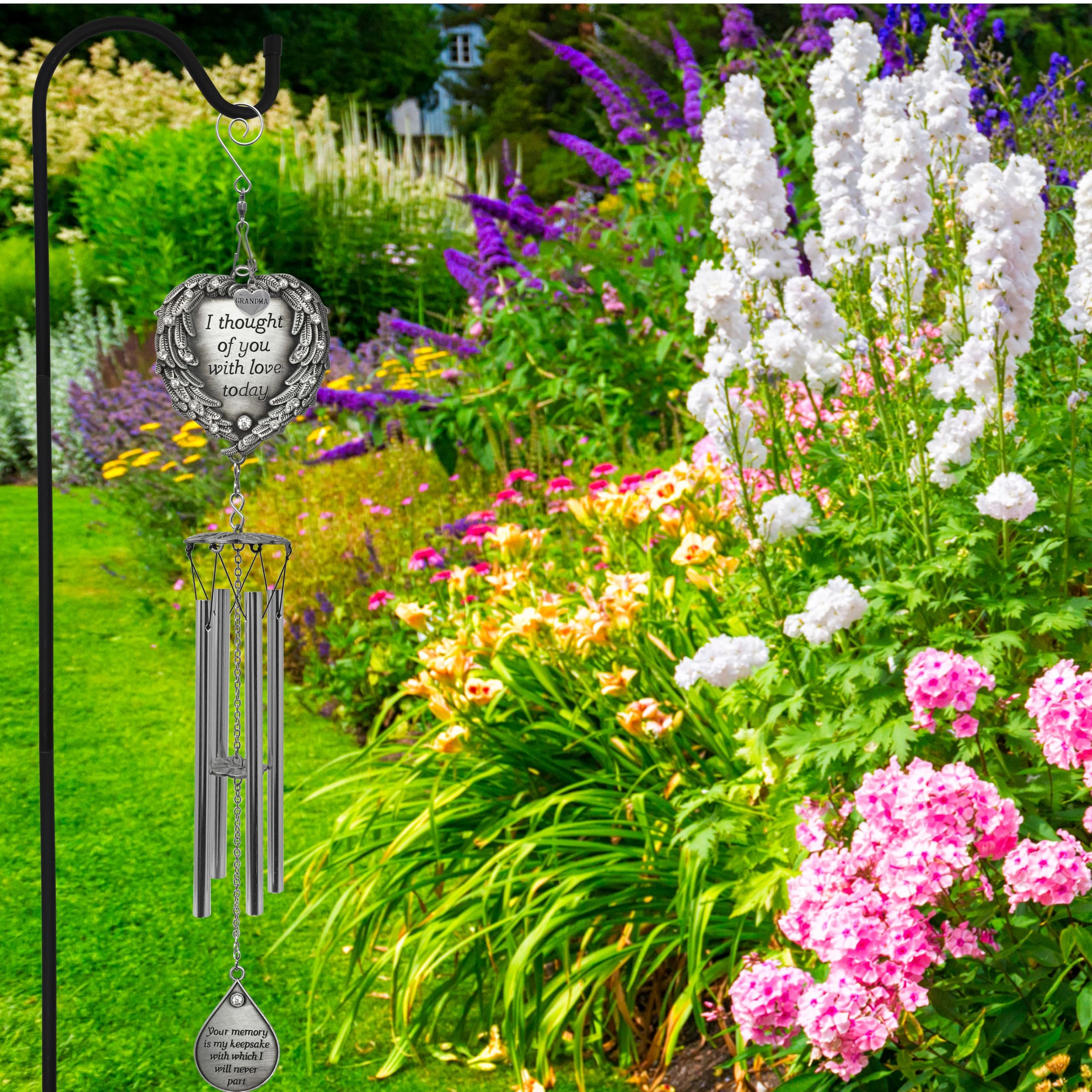 Gedenk-Windspiel Für Oma – „Because Someone We Love Is In Heaven“, Ca. 53,3 Cm, Von Banberry Designs