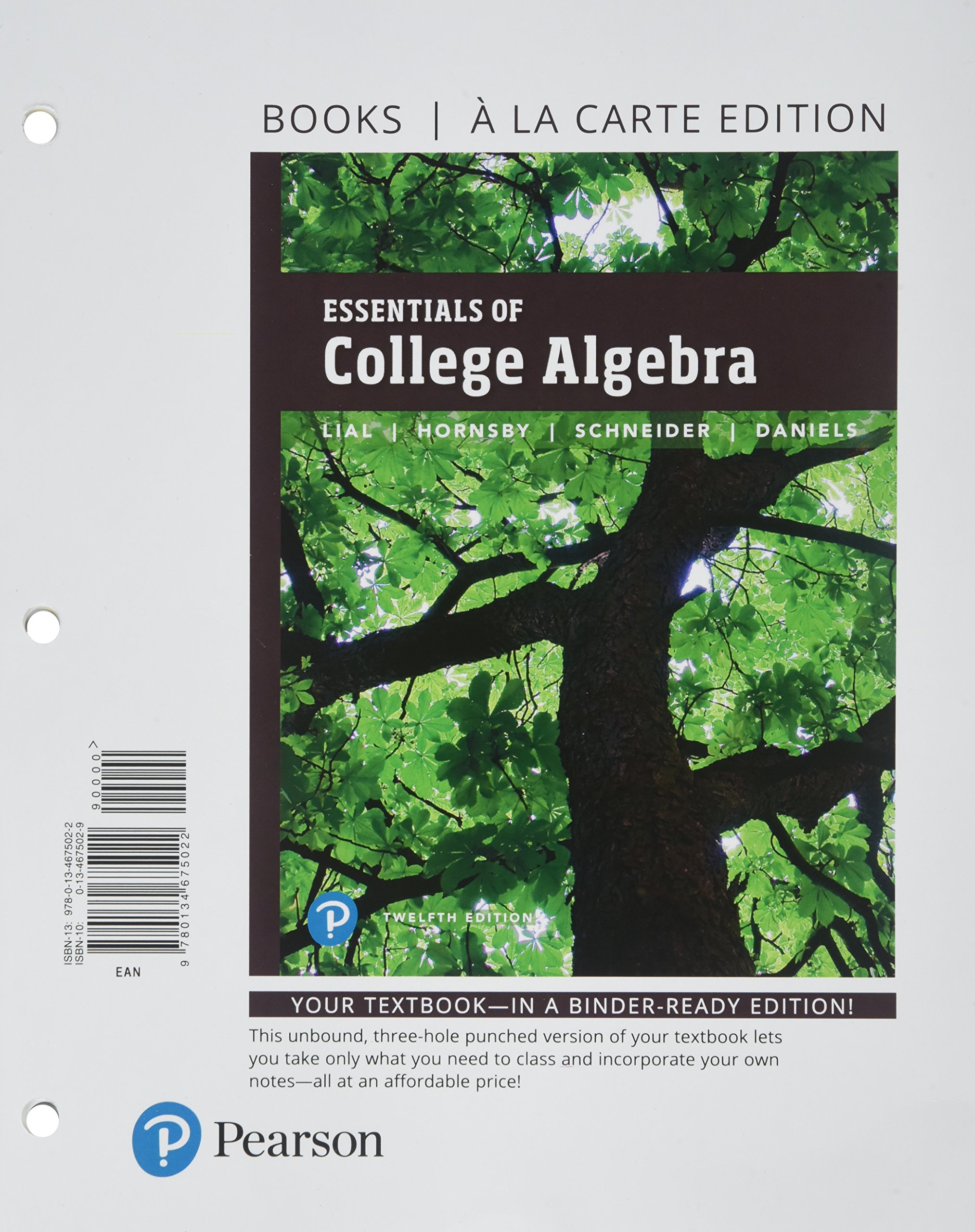Essentials of College Algebra with Integrated Review, Books a la Carte Edition, plus MyLab Math with Pearson eText -- 24-Month Access Card Package
