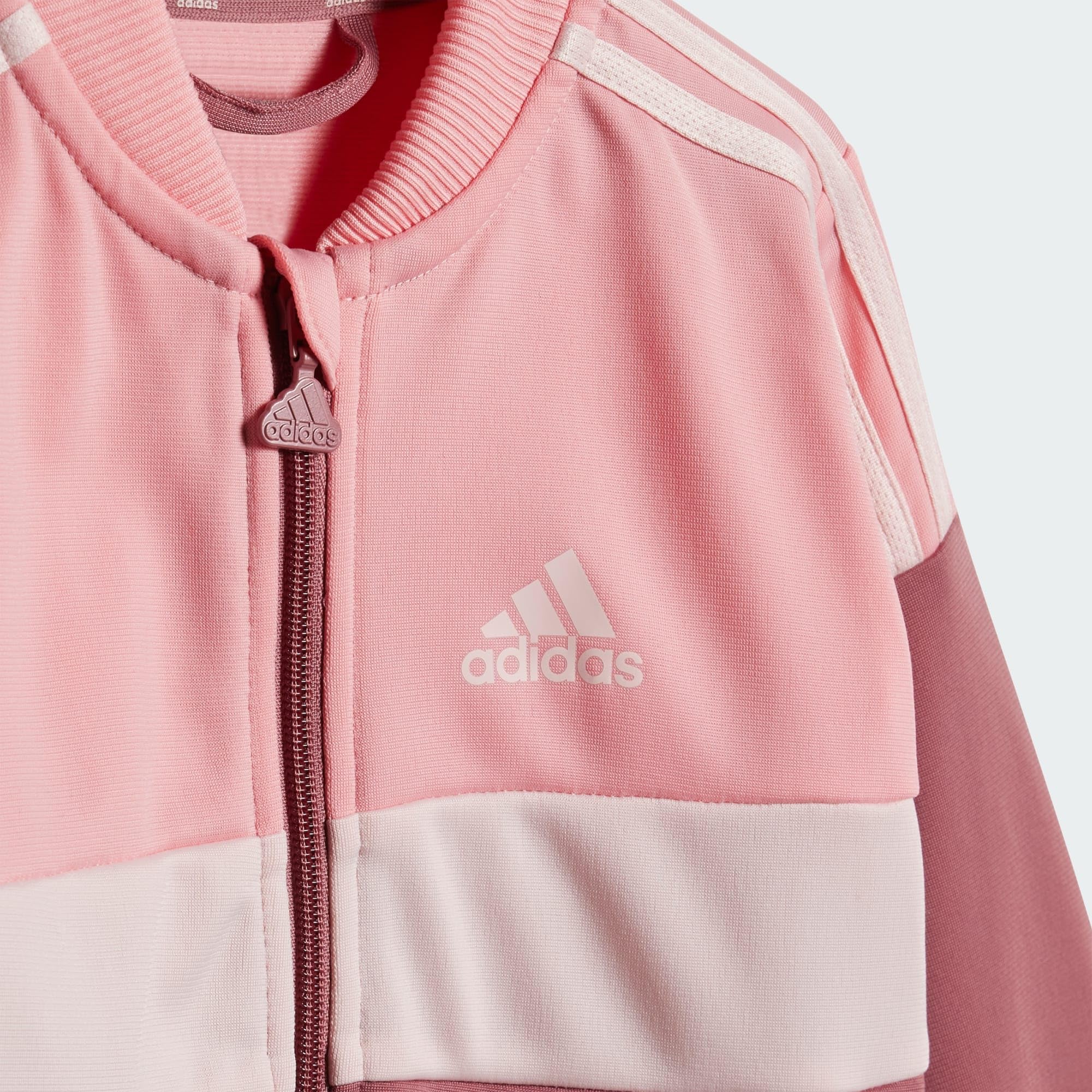 adidas Tiberio 3-stripes Colorblock Shiny Track Suit Kids Survêtement Mixte bébé