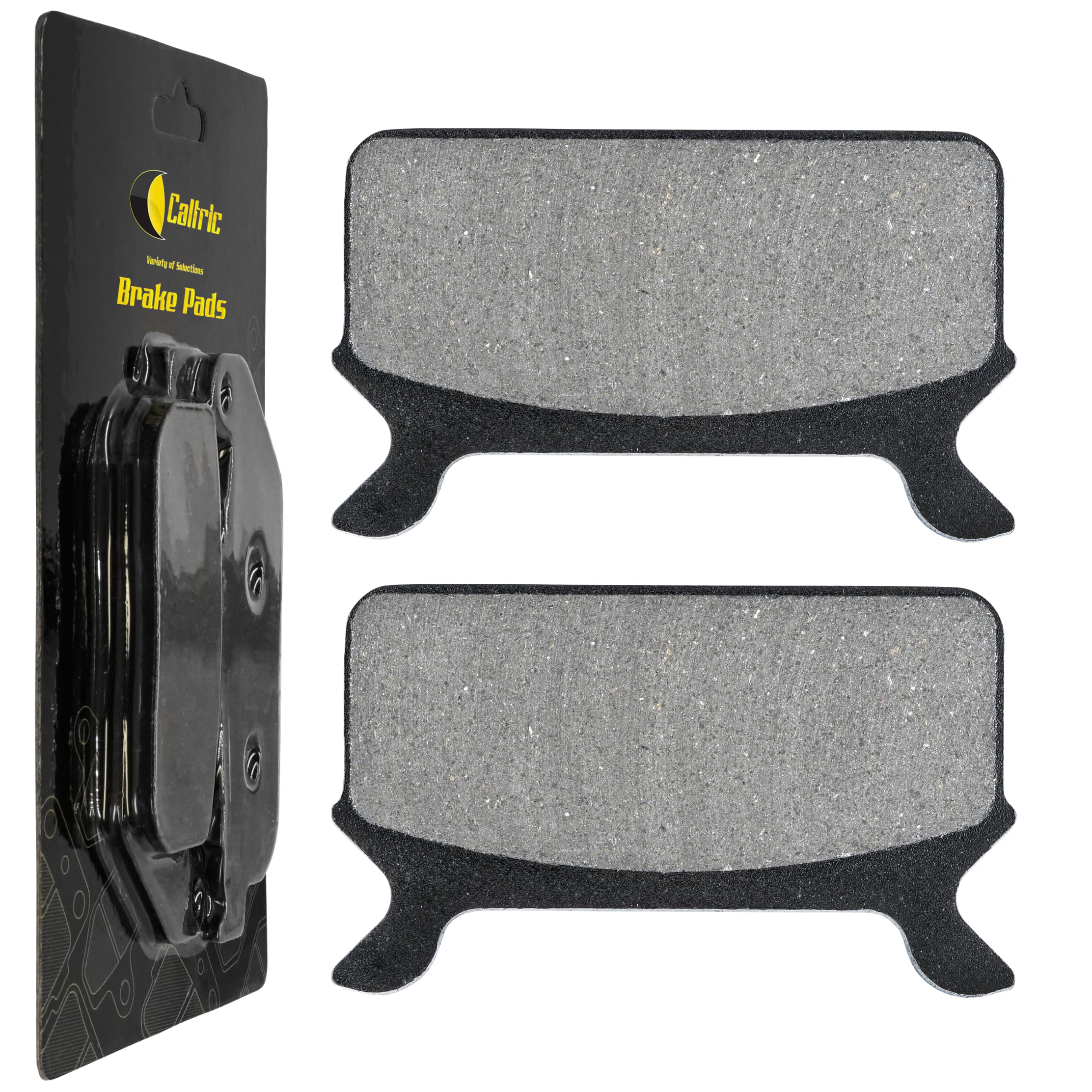 Caltric Rear Brake Pads Compatible with Harley Davidson Flhs 1340 Flhs-1340 Electra Glide Sport 1990-1999 Rear Pads