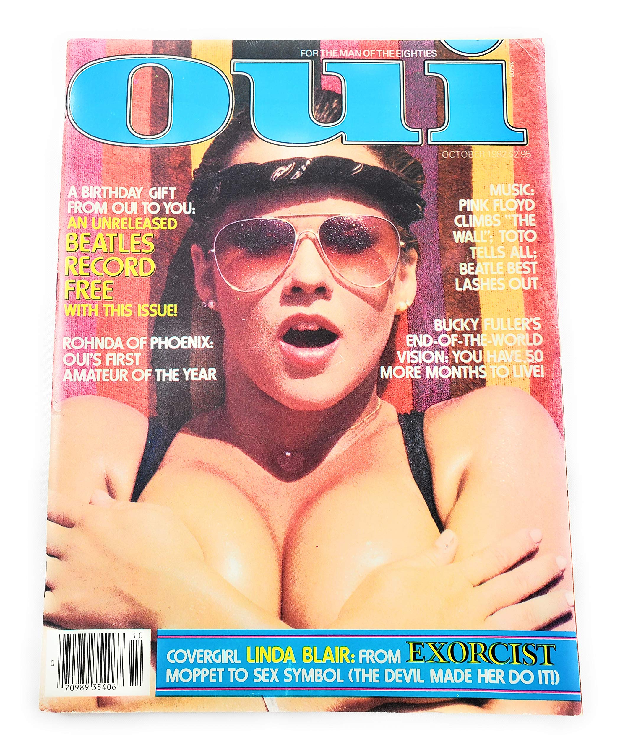 Cover of Oui, October 1982