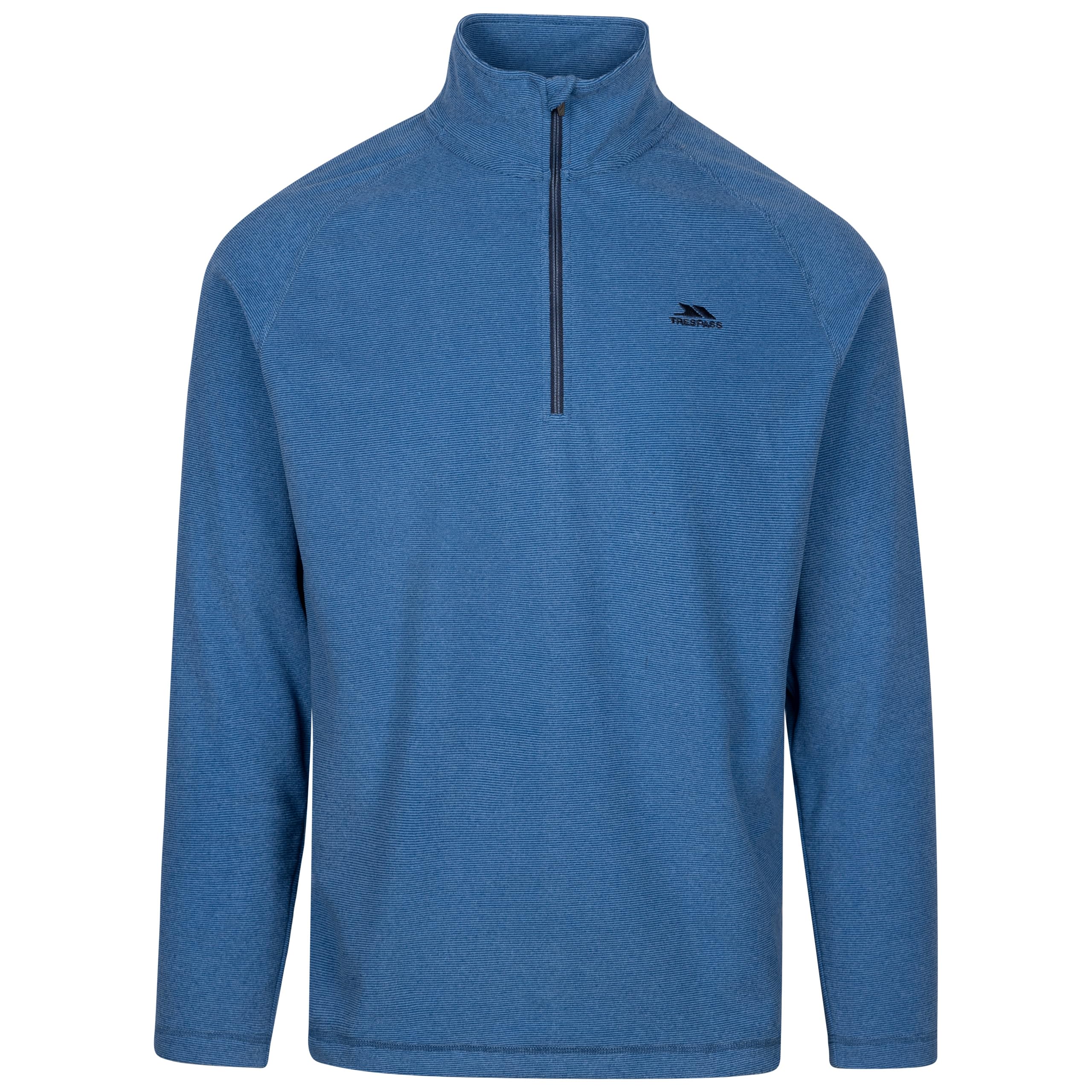 Trespass (M, Harbour ) Mens Fleece Top - Keynote Blue