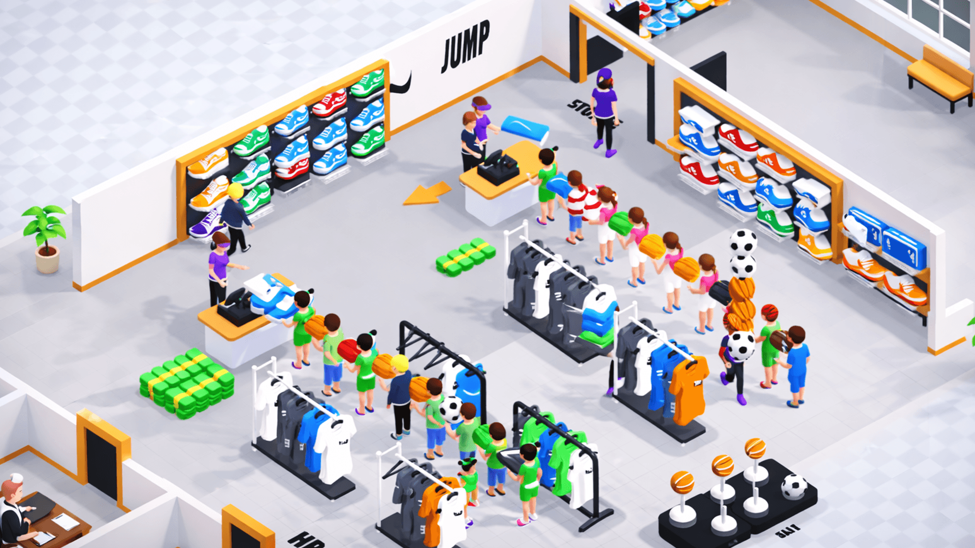 Idle Shef In Store Outlets Rush Fashion 3D Store: Idle Retail Tycoon & Mini Market Mall ...