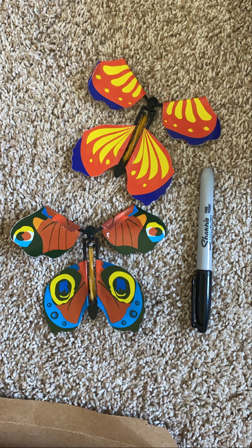 Sumind Flying Butterfly Surprise Wind Up Toy