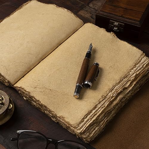 Miniatura 4 de Diario de cuero vintage, diario de cuero para hombres y mujeres, cuaderno encuadernado en cuero, cuaderno vintage, diario viejo, diario de cuero,