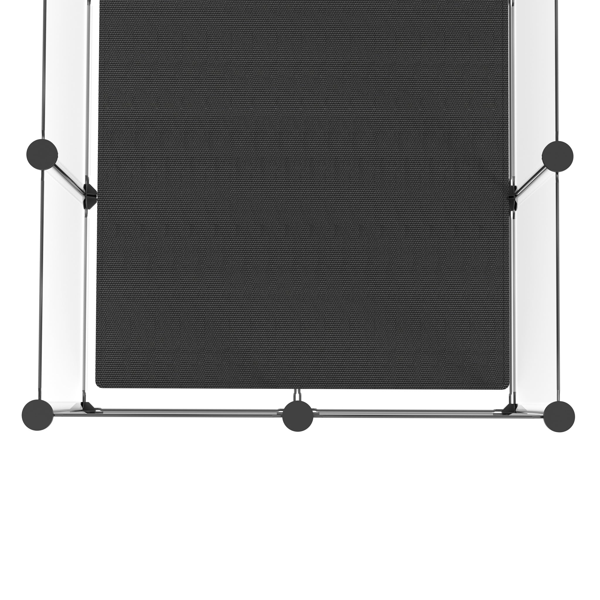 UISEBRT Recinzione libera con base e tappetino impermeabile confortevole, set da 12 pezzi, box modulare, 143 x 73 x 46 cm, per piccoli animali e cuccioli, box per cani, gabbia per conigli, recinto per