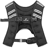 Exercise Weighted Training Vest - 12lb, black