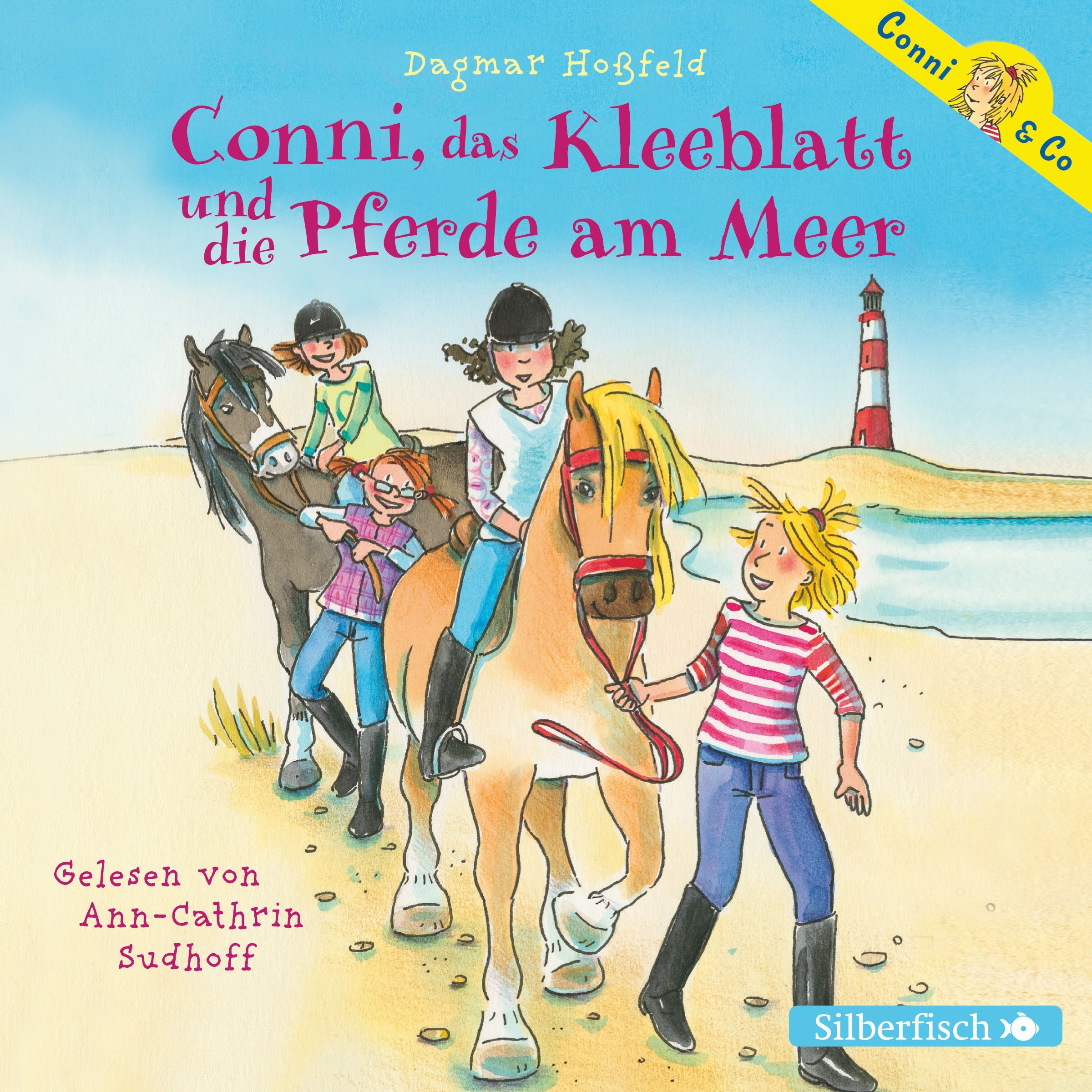 Cover art for Conni, das Kleeblatt und die Pferde am Meer