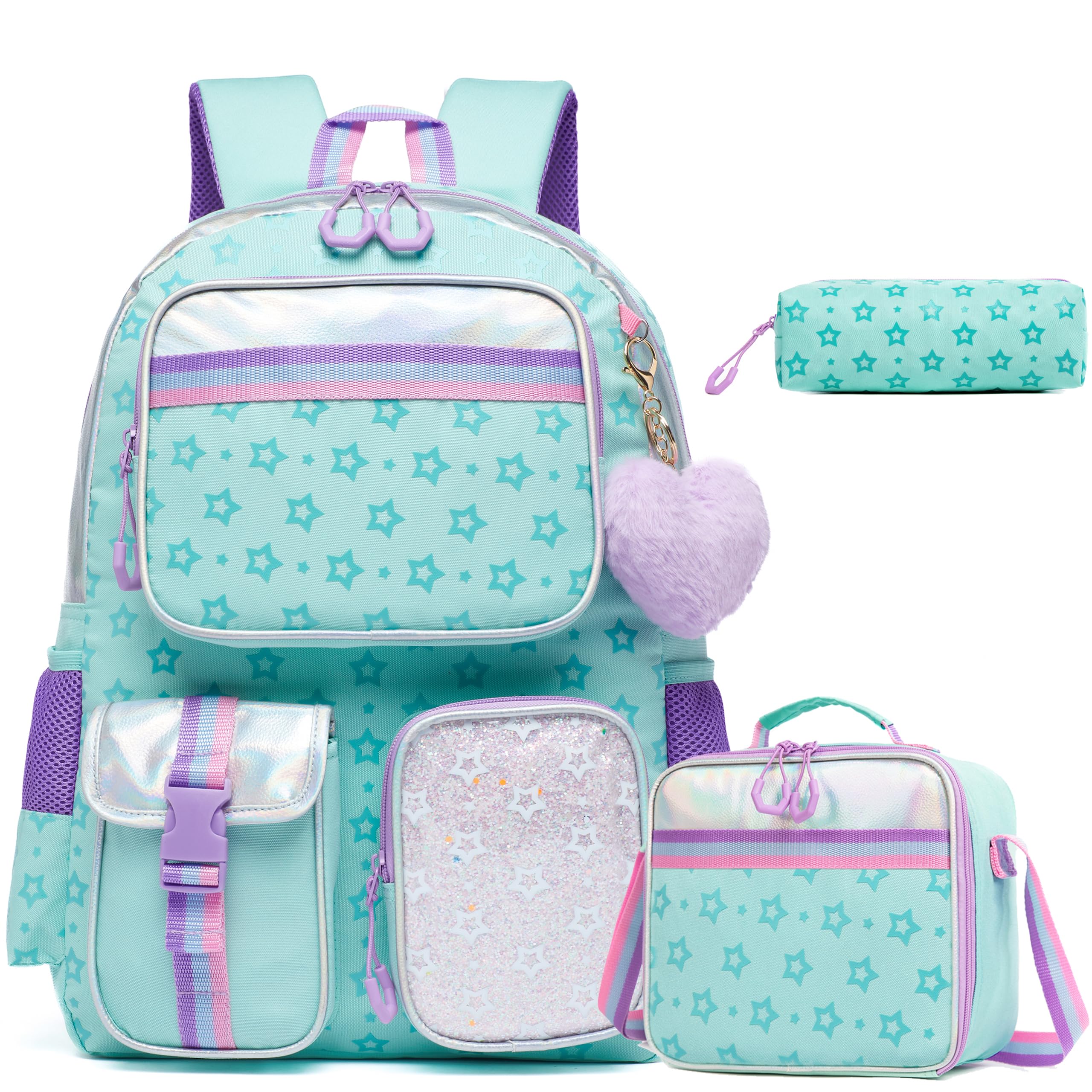 HTgroce Mochilas Escolares Niña Escuela Primaria Mochila Niña 6 años