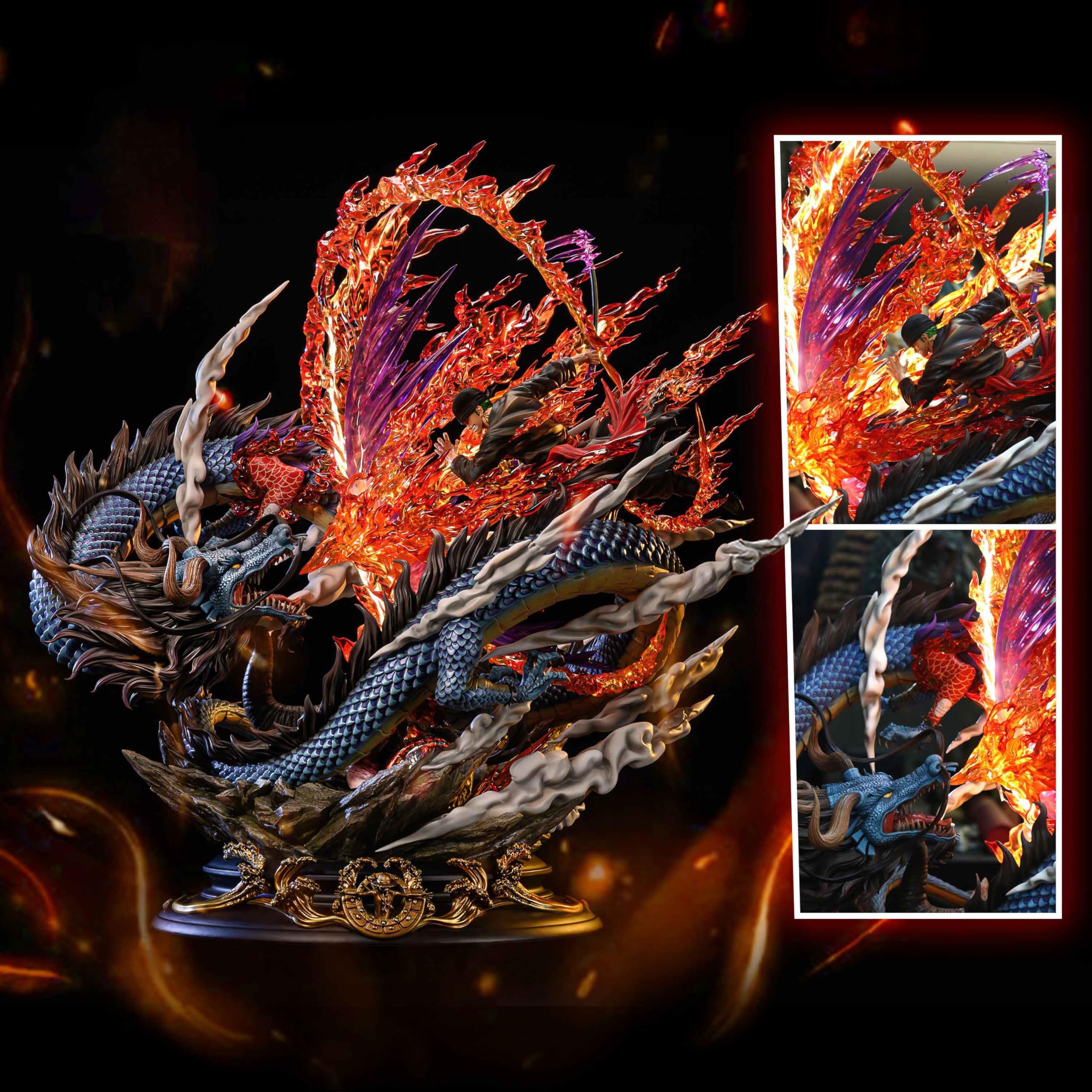 Amazon.co.jp: 百獣のカイドウVSロロノア・ゾロ フィギュア 1/6 