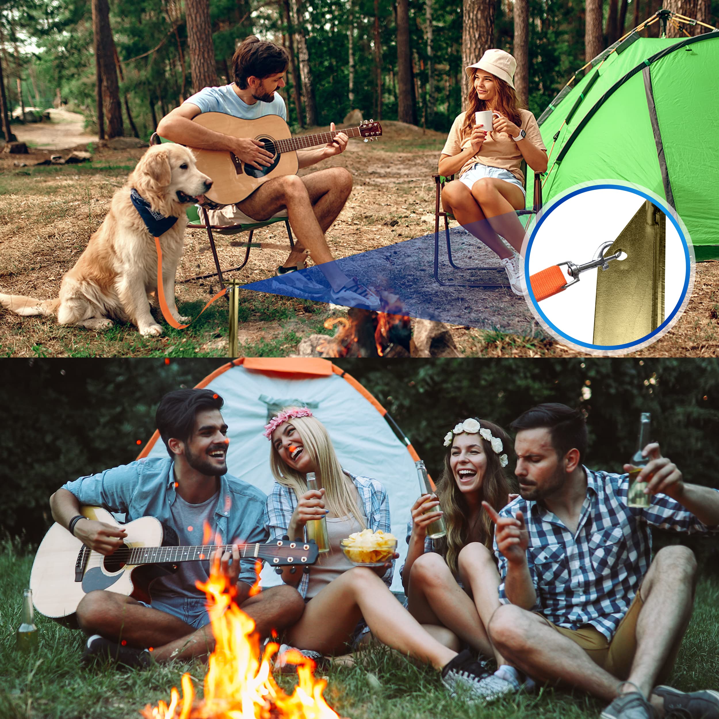8X Stück stabile Zelt-Heringe für sicheres Camping und Outdoor-Erlebnisse [Extra Starke Schweißnähte] aus extra Stark und robustem Stahl mit T-Profil für maximale Stabilität Länge 30 cm.