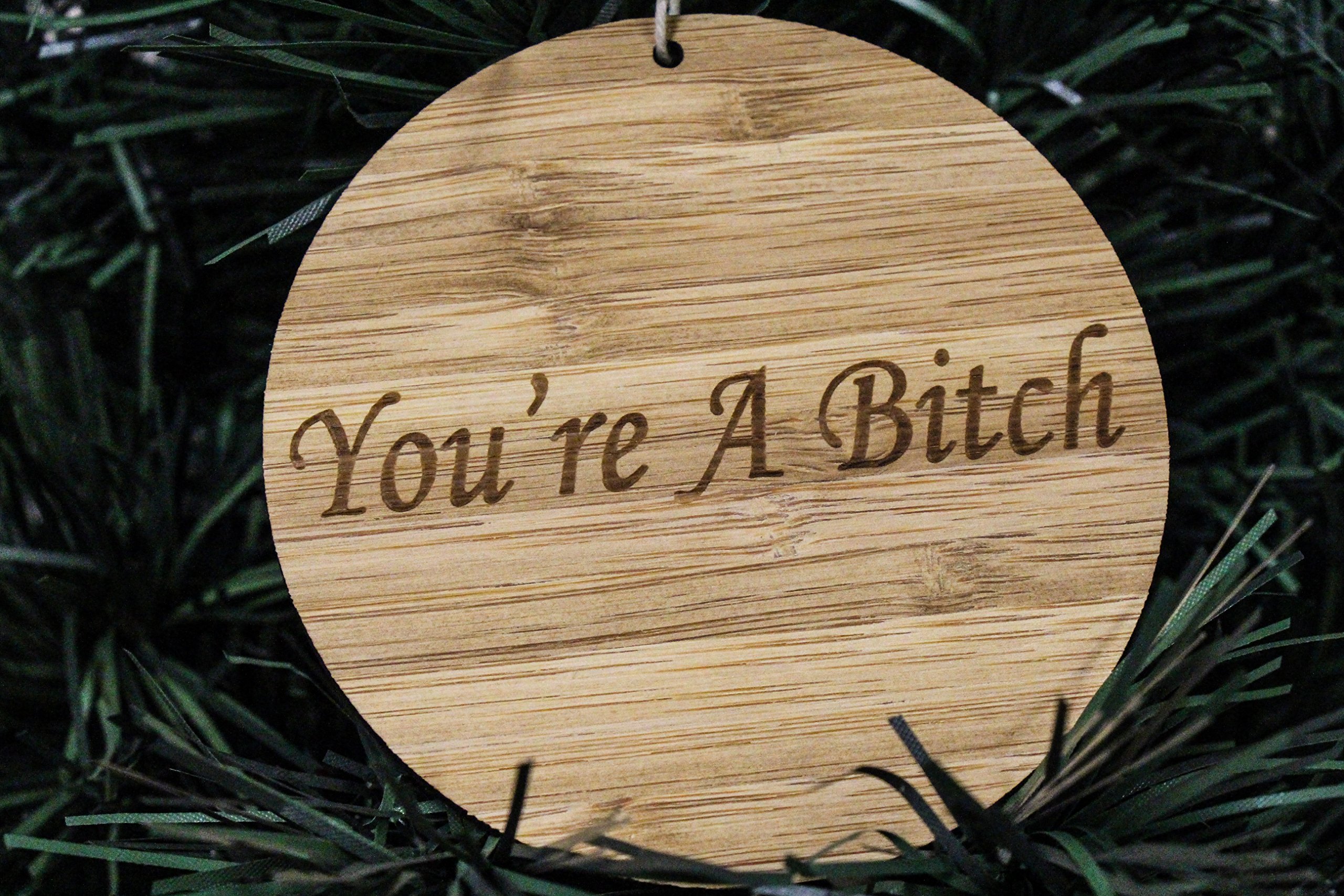 BlueApe LLC Funny Christmas Ornaments for Adults - Funny Home Decor - Xmas Tree Decoration 2