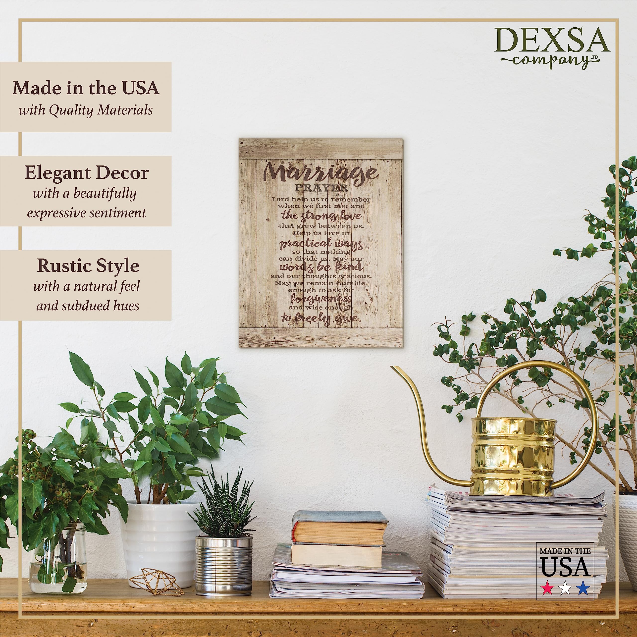 Placa de madera con frase inspiradora de matrimonio, 29,8 x 38,1 cm, marco vertical elegante, decoración para colgar en la pared | Lord, ayúdanos a recordar cuando nos encontramos por primera vez |