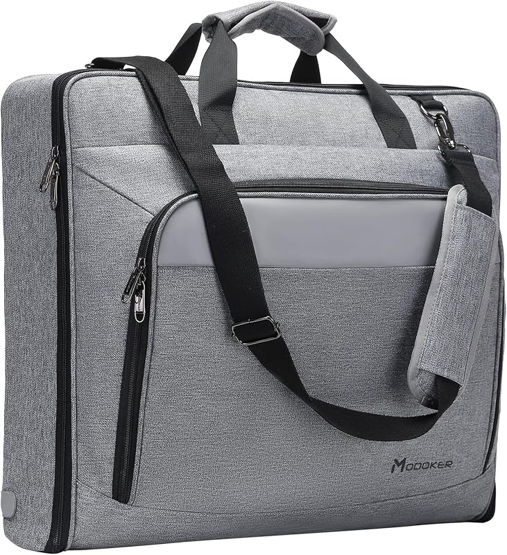 Carry On Garment Bags for Travel Hanging Clothes Suit Bag Luggage Organizer, Foldable Suit Carrier Gift for Men Women