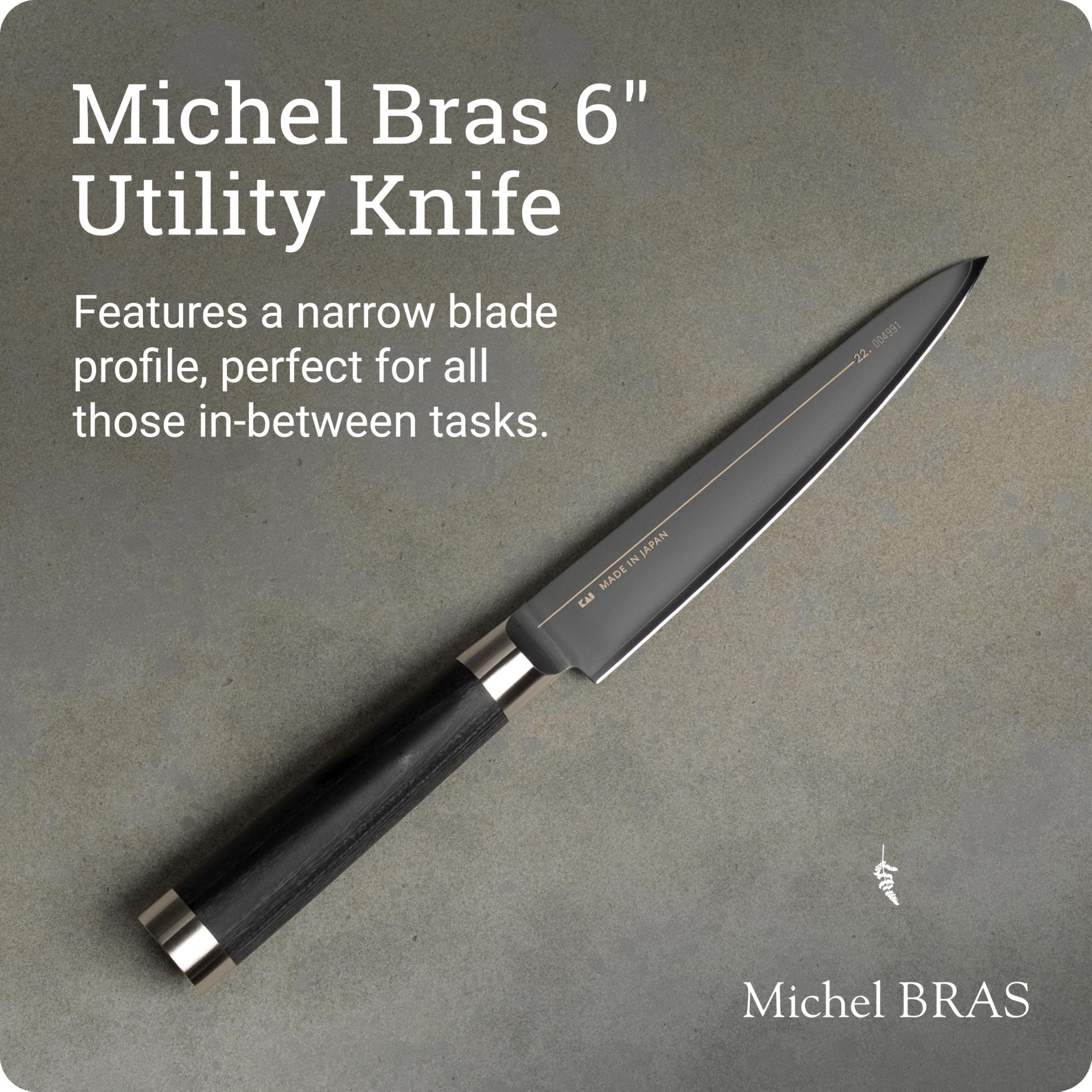 Amazon.co.jp: 貝印 Michel BRAS (ミシェル ブラス) No.2 150mm ペティ