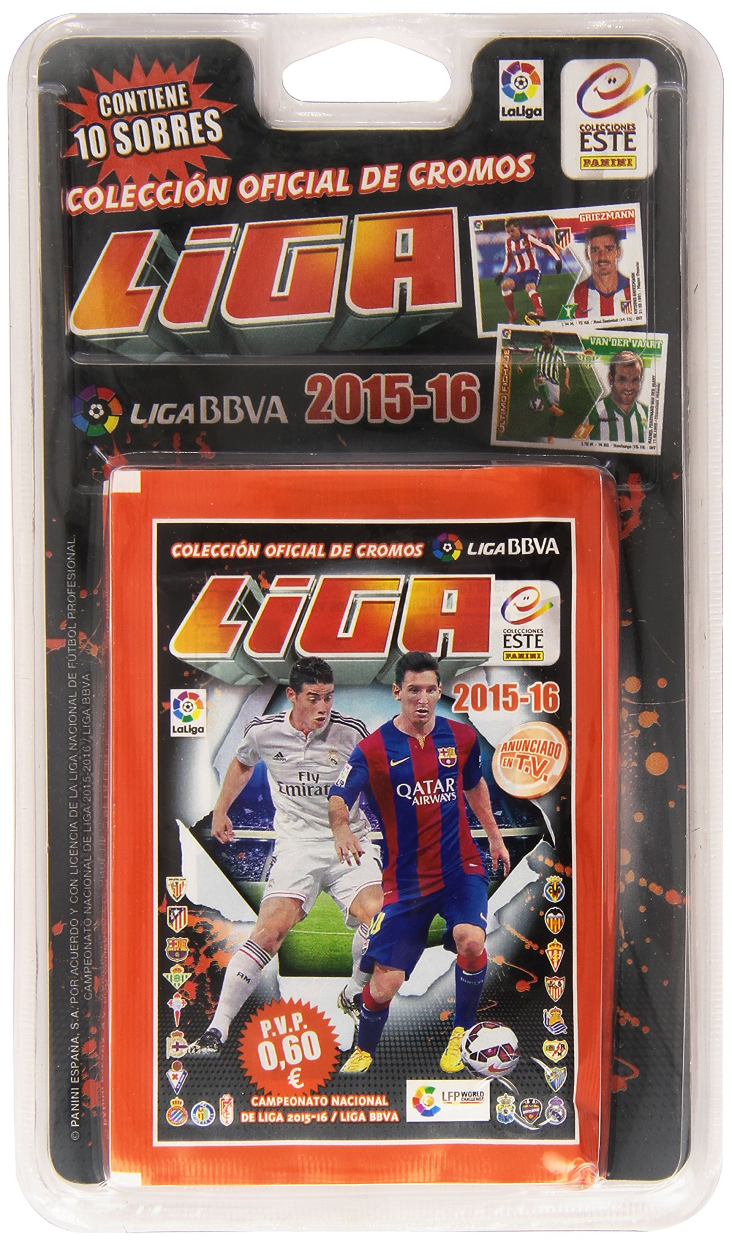 Blíster 10 Sobres (Panini 002935BLIE2)
