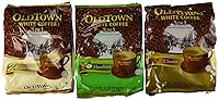 Vista 1 de OLD TOWN White Coffee Paquete variado 3 en 1 (clásico, azúcar de caña natural, avellana), marrón