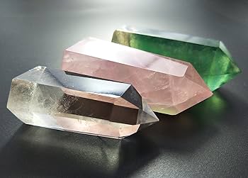 Amazon.co.jp: ヒーラーの天然石パワーストーン水晶ヒーリングワンド三