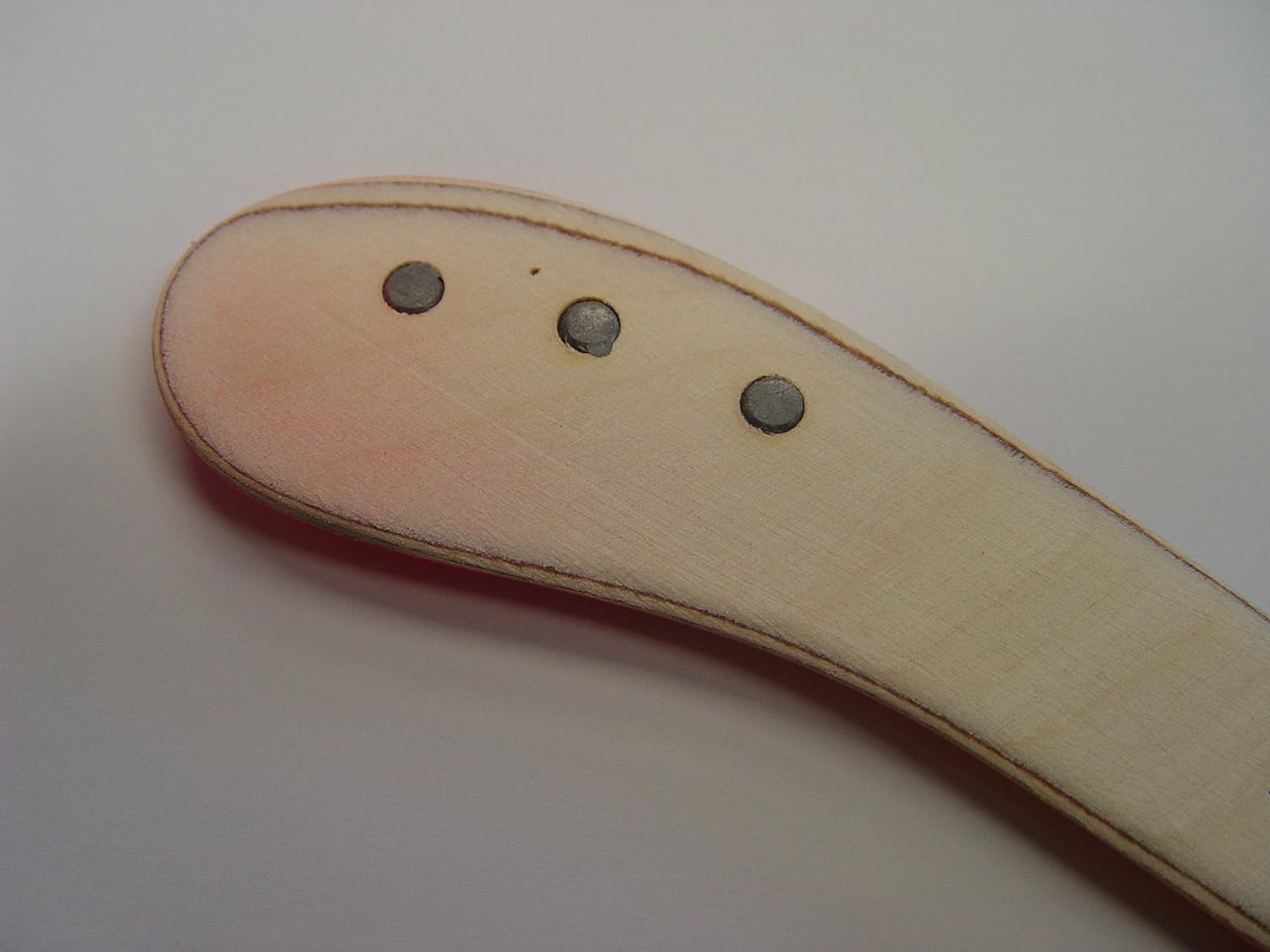 Delicate Arch Special Edition Wooden Boomerangs. Large Hook Boomerangs with Weights Inserted in The Tips for Extra Distance. Range of 55-60 Meters. Ideal for Men Above 15 Years Old.