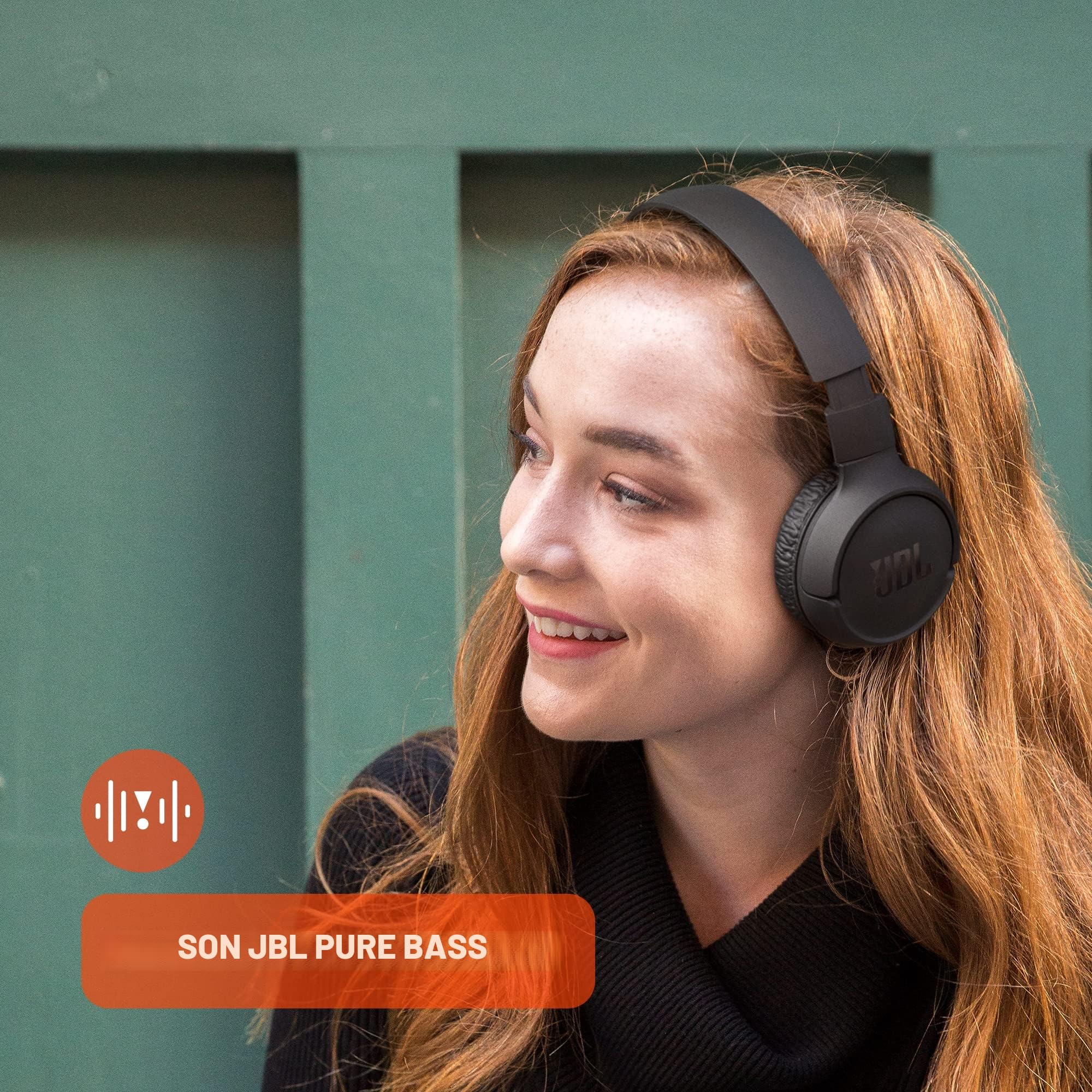 JBL Tune 510BT Casque Supra-auriculaire sans Fil avec Son Purebass Blanc