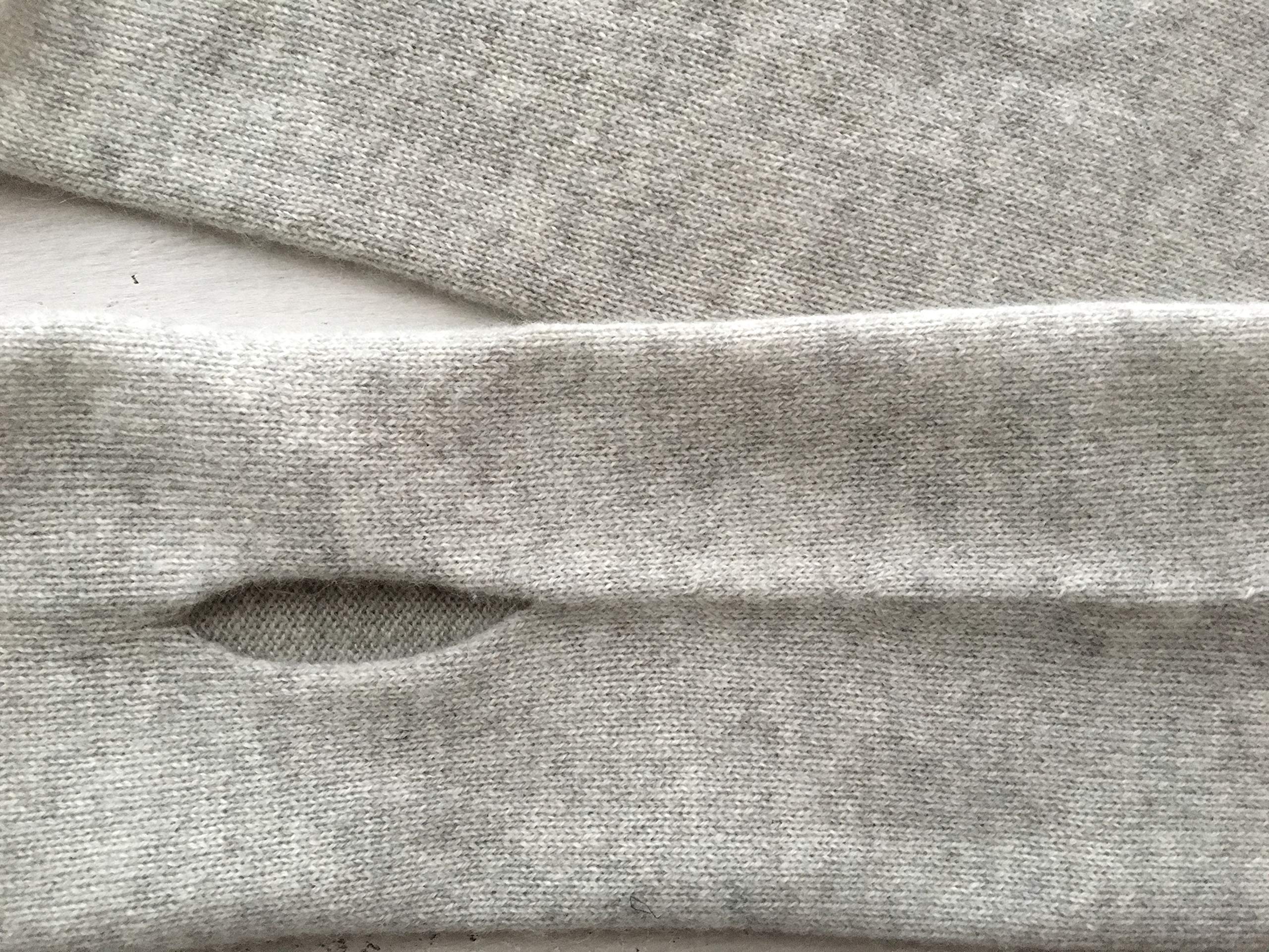 Guanti Ragazza Donna Caldi Invernali Cachemire Grigio