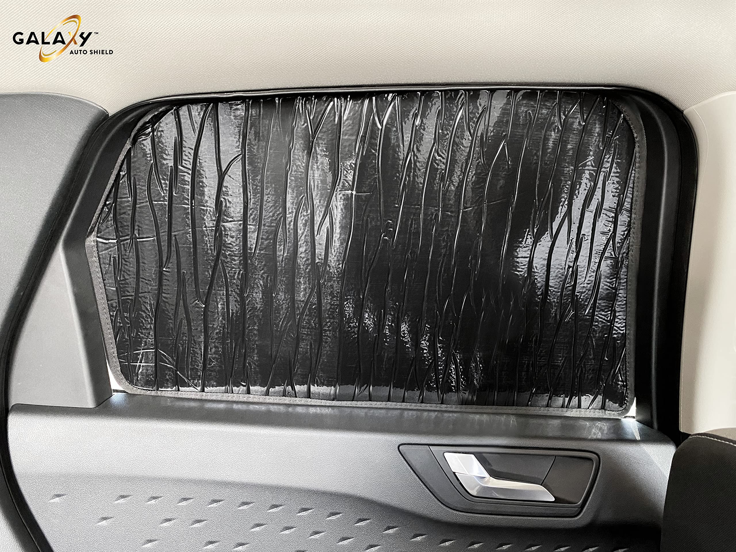 GalaxyAutoShield Custom Fit Rear Side 2nd Row Window Sunshades (2pcs) for 2020 2021 2022 2023 2024 2025 Ford Escape SUV, Accessories UV Reflector Privacy Insulated Protection (Made in USA)