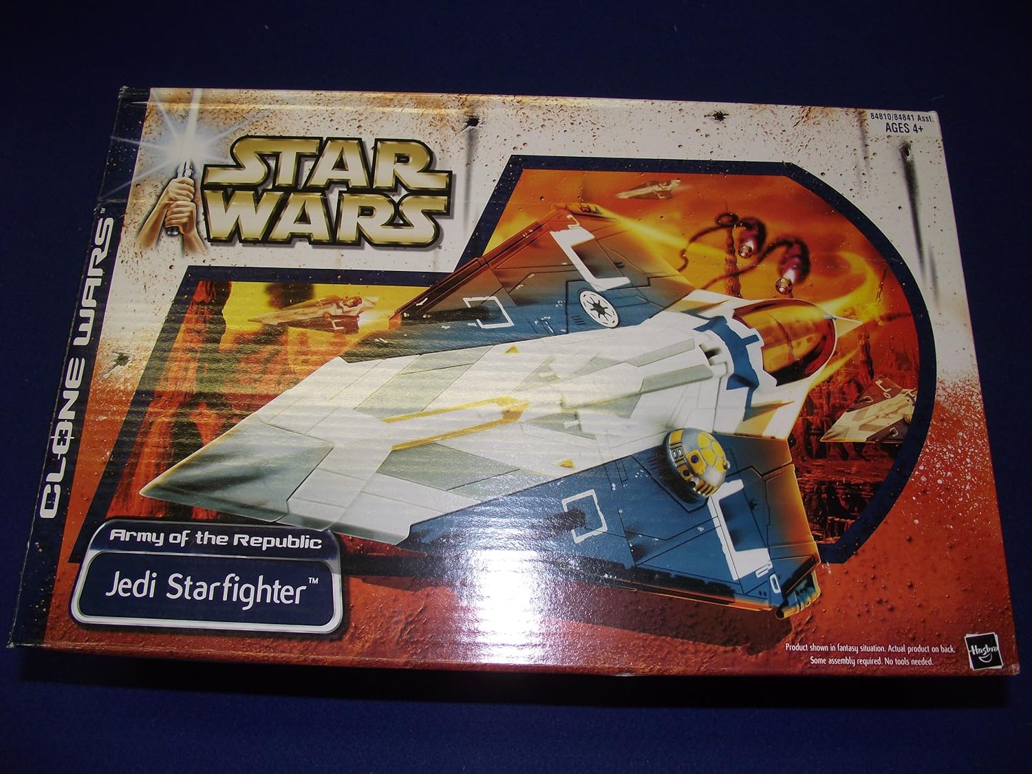 Breaking open a Jedi Starfighter from 2003