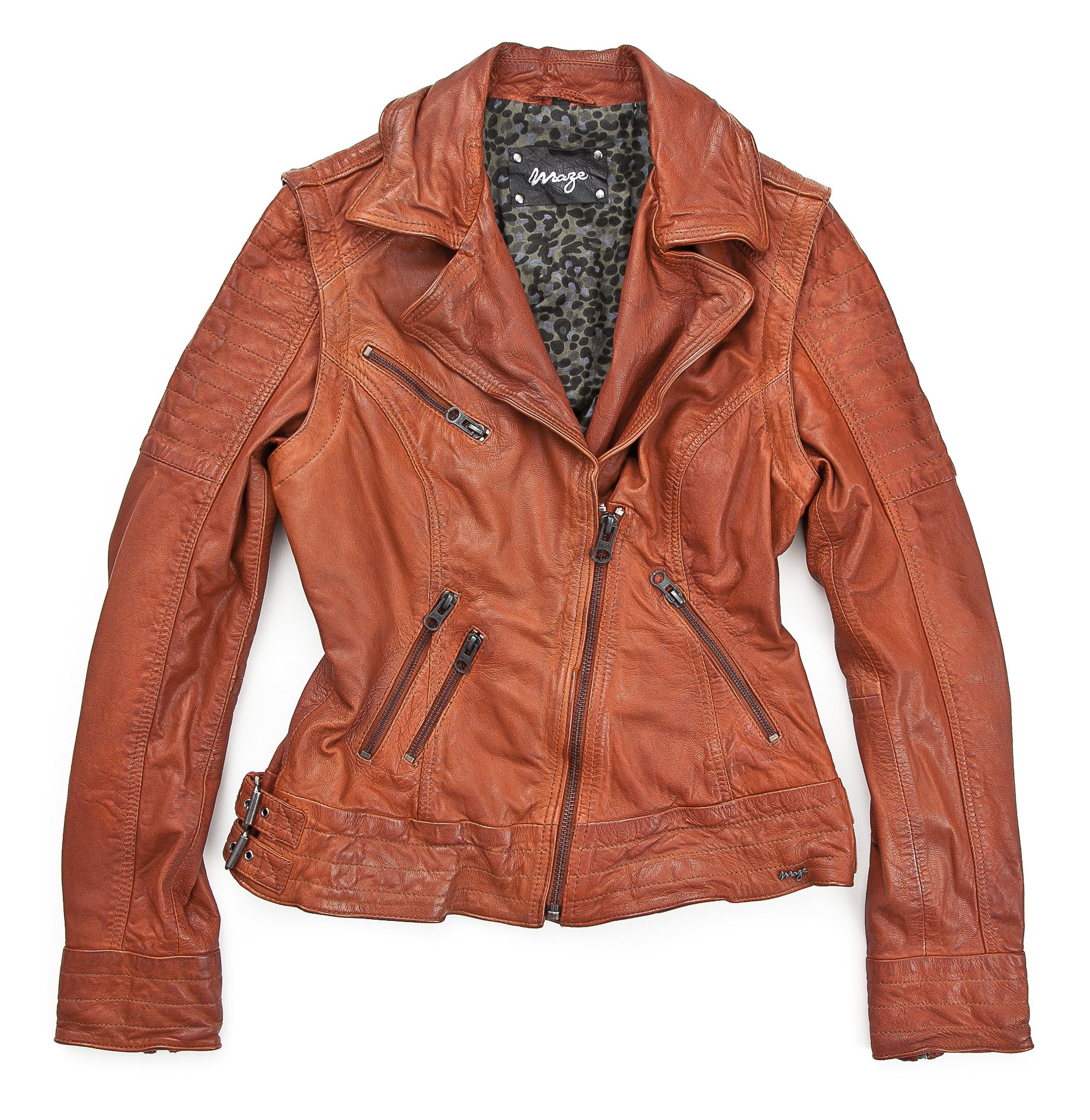 Maze Damen Lederjacke Colbynord