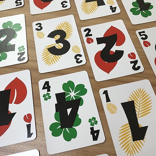 Miniatura 4 de fonwis tres5, una baraja de 60 cartas de juego, 3 reglas de juego colina, remo y migas.