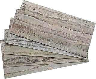 Aspect Stone 12in. x 24in. Glue-Up Tiles (5 Pack) (Weathered Quartz)