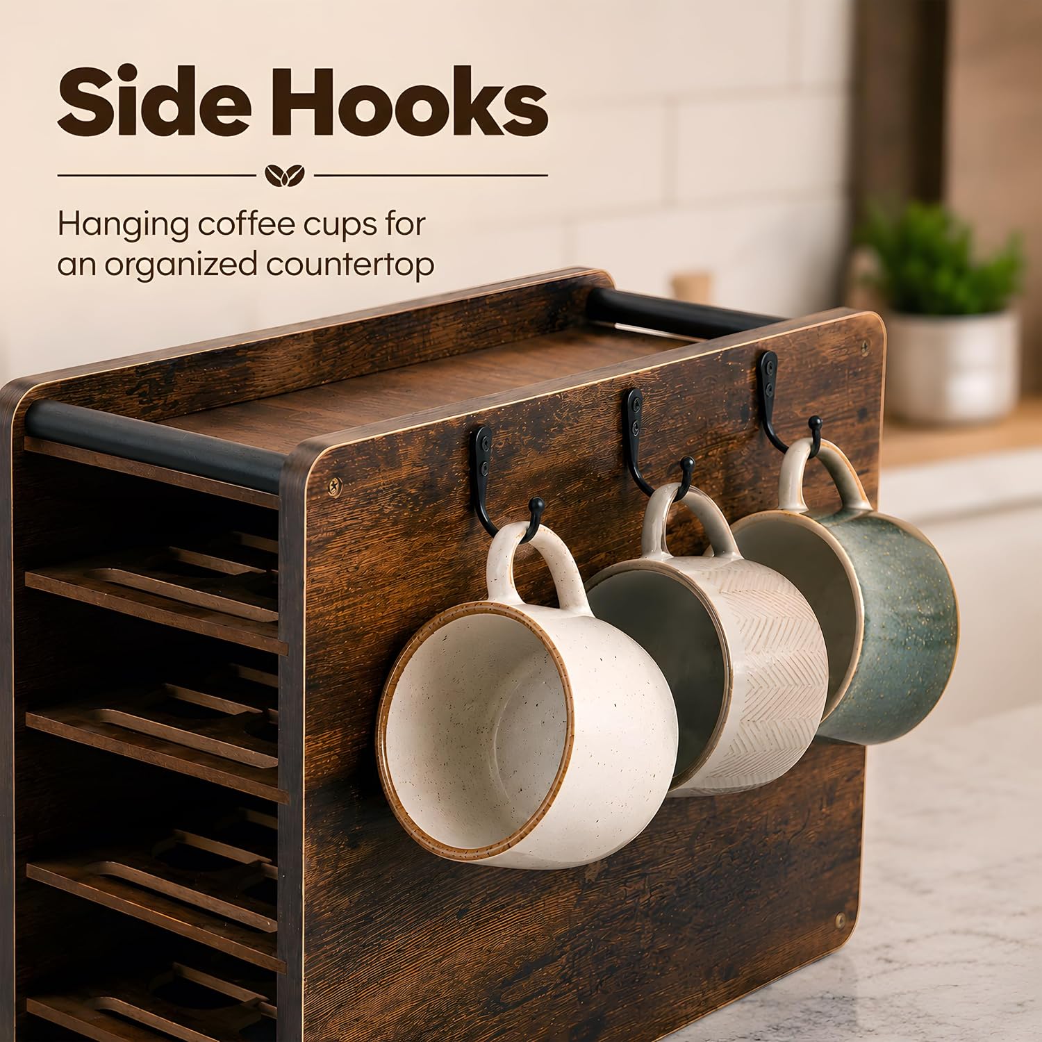 Wooden Coffee Pod Drawer Holder