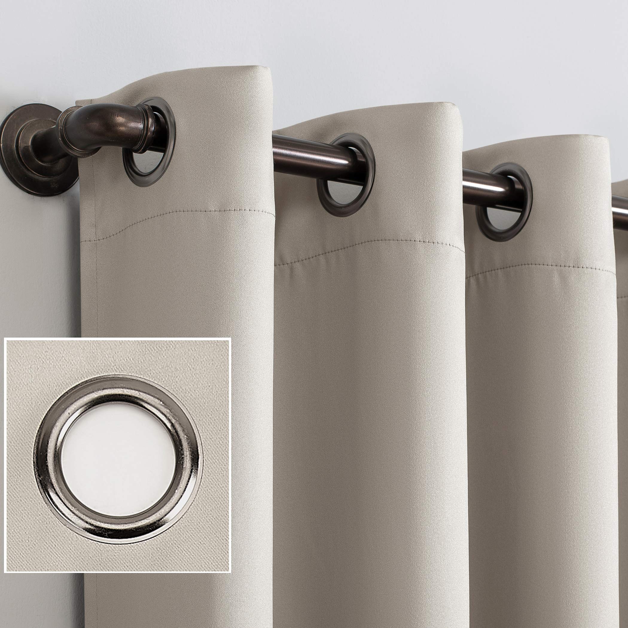 Sun Zero Blackout Curtains 2 Pack