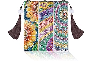 Diamond Art Bookmarks for Adults, DIY Beaded Tassel Art Bookmark